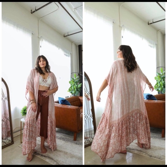 The PAISLEY Print Yukata Duster - Picture 4 of 8